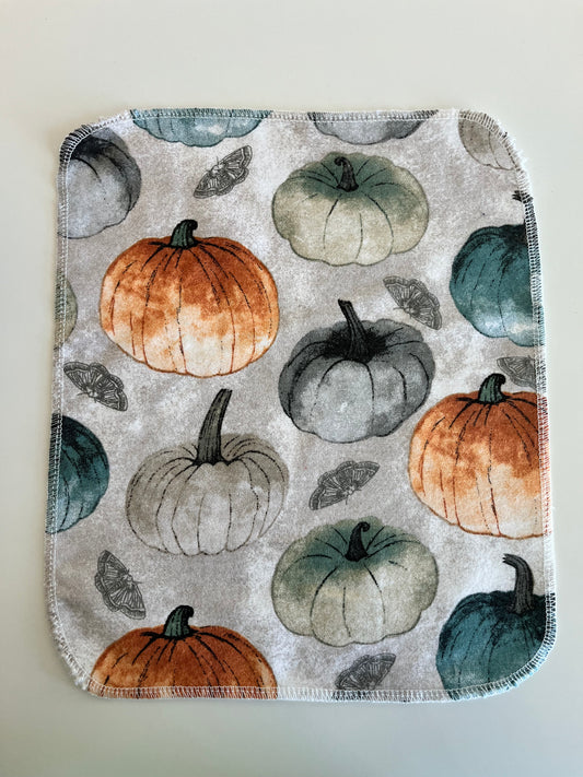 Butterfly & Pumpkin Set of 12 One Ply Non-Paper Towels 10x12